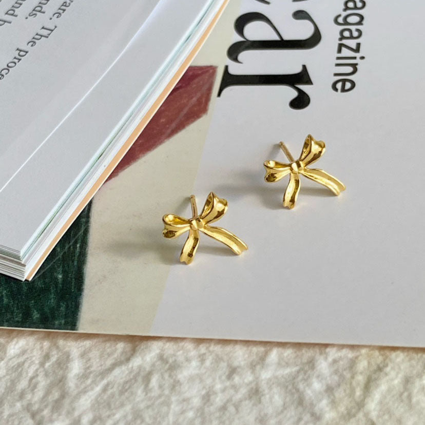 Priscilla bow earrings